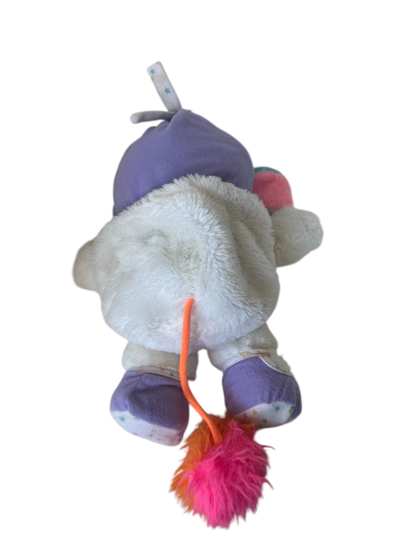 VTG '80s Baby Bibsy Popple with Bottle Rare Plush