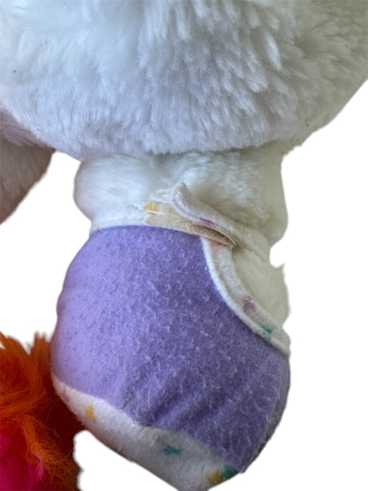 VTG '80s Baby Bibsy Popple with Bottle Rare Plush