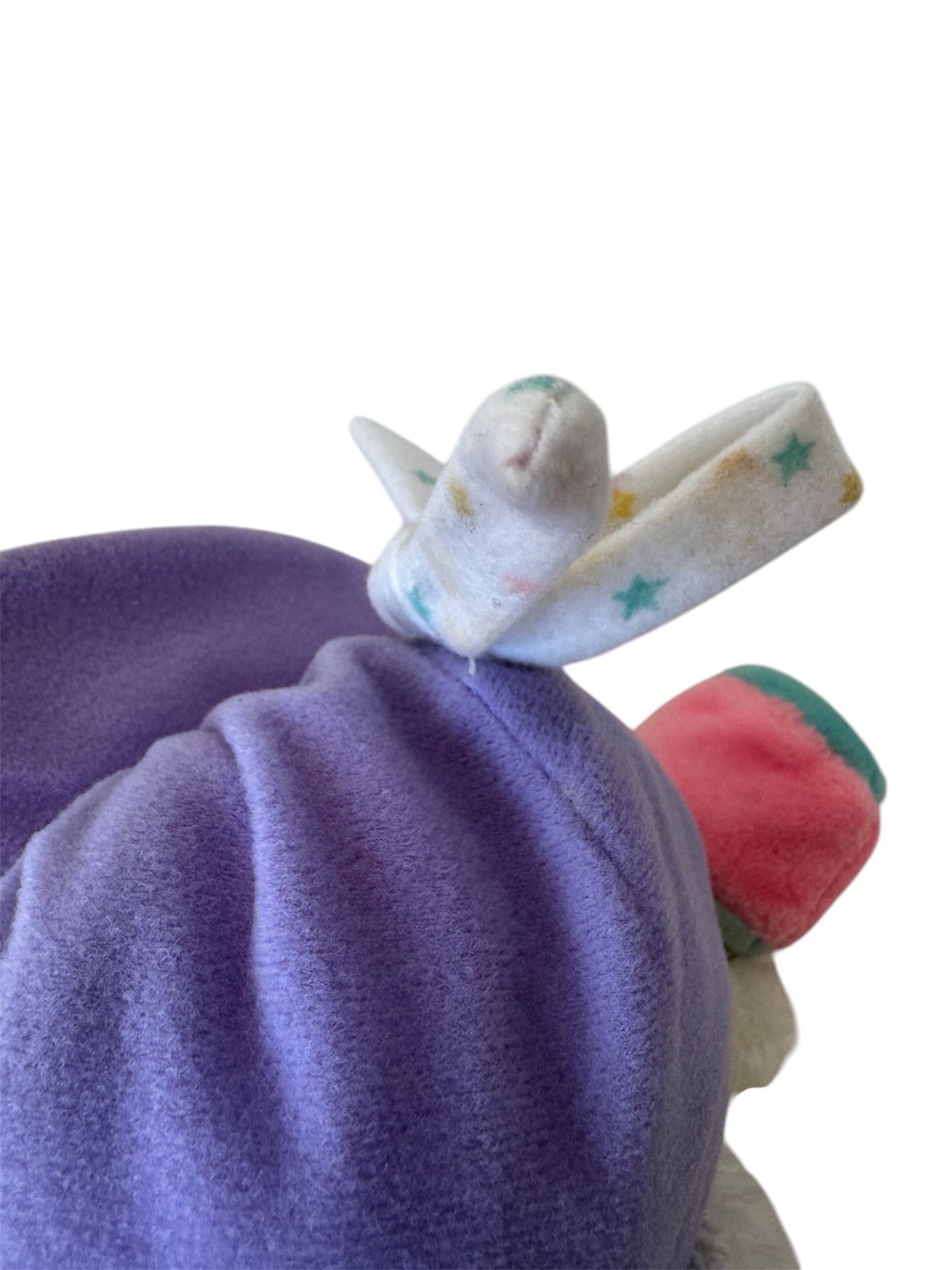 VTG '80s Baby Bibsy Popple with Bottle Rare Plush