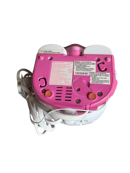 Hello Kitty Digital AM/FM Projection Alarm Clock Radio 2012 - KT2064