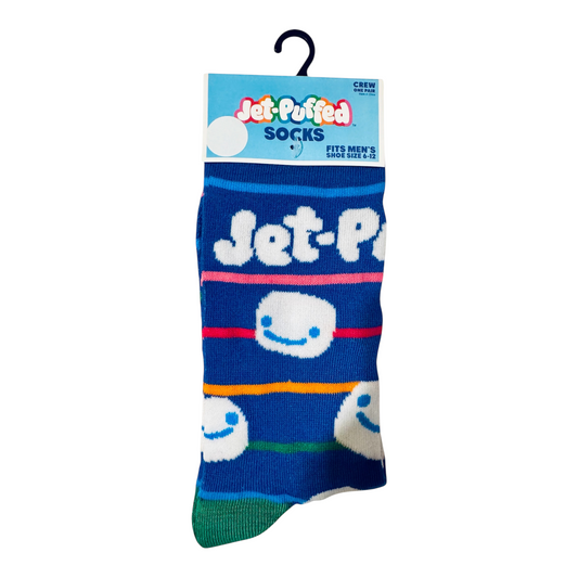 Jet-Puffed Crew Socks