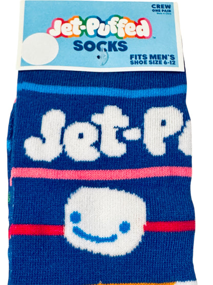 Jet-Puffed Crew Socks