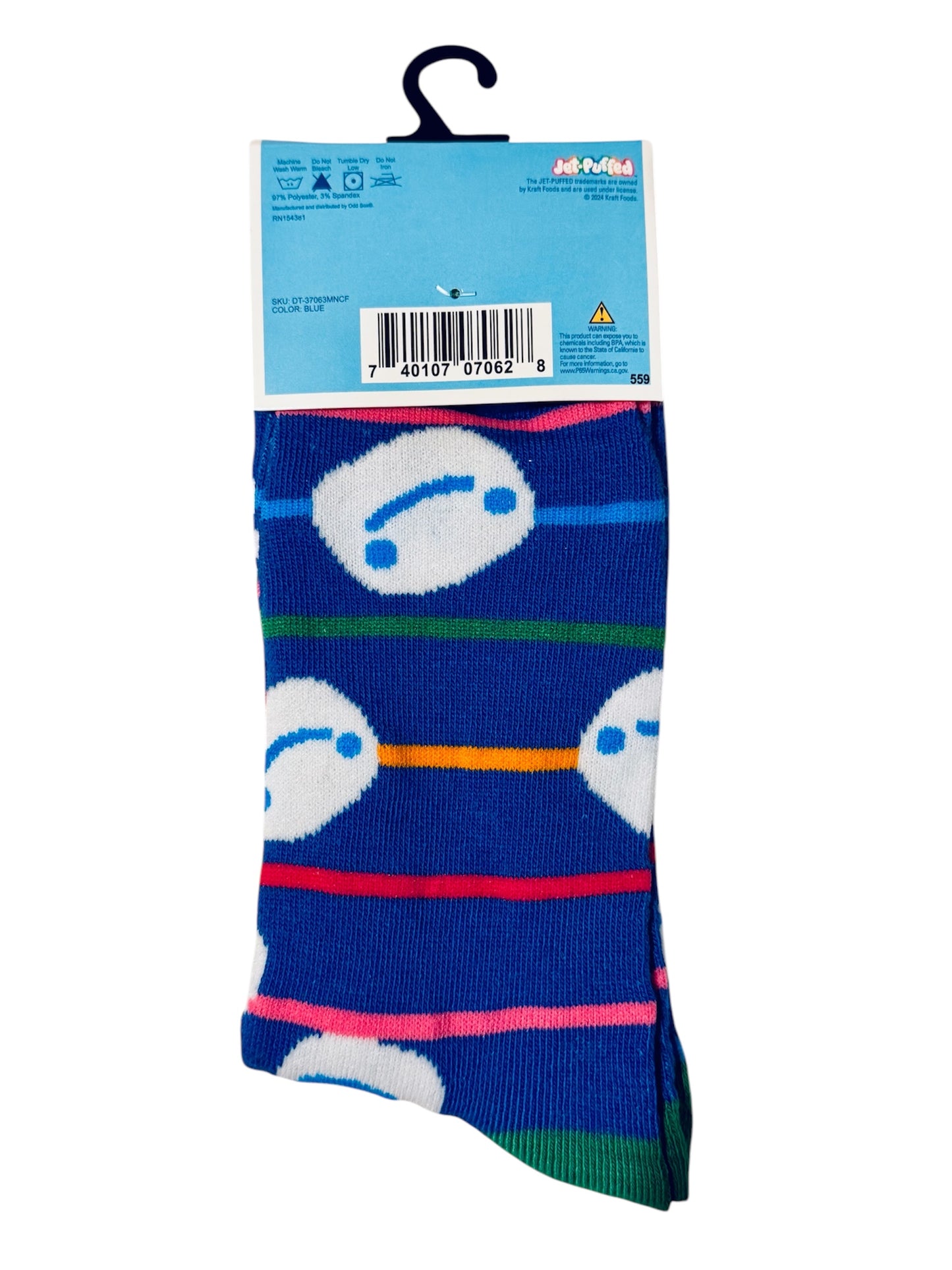 Jet-Puffed Crew Socks