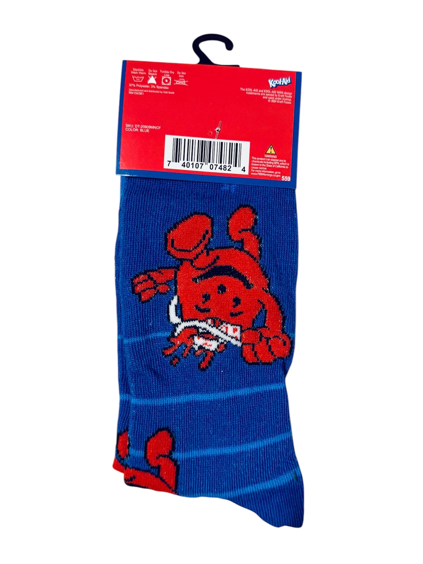 Kool-Aid Blue Crew Socks