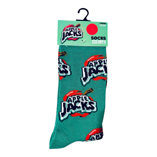 Apple Jacks Crew Socks