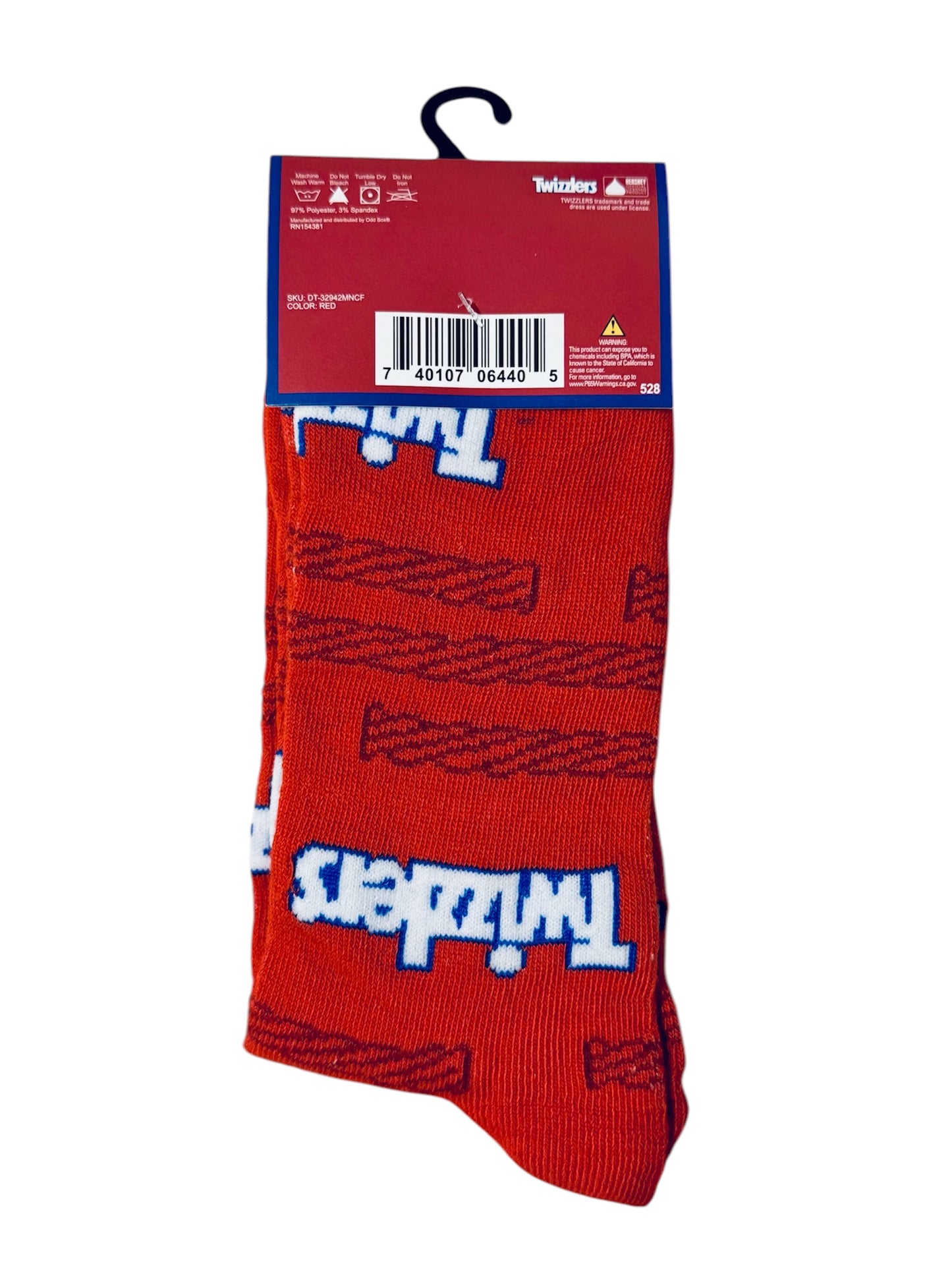 Twizzlers Crew Socks