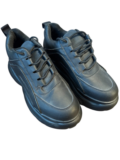 Chelsee Black Platform Chunky Women's Sneakers EU 39