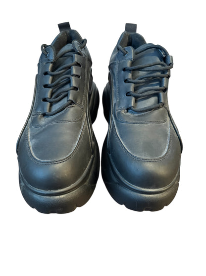 Chelsee Black Platform Chunky Women's Sneakers EU 39