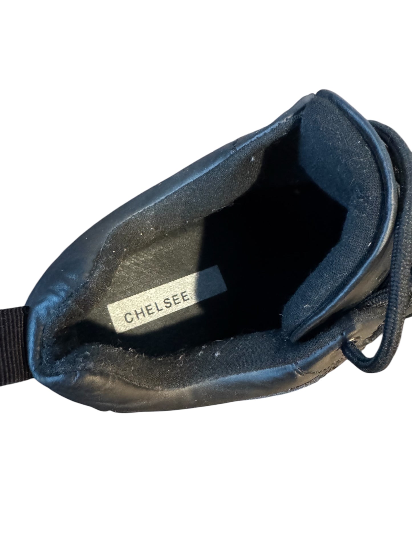 Chelsee Black Platform Chunky Women's Sneakers EU 39