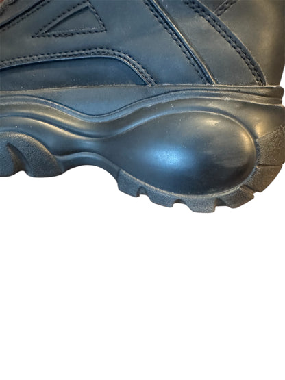 Chelsee Black Platform Chunky Women's Sneakers EU 39