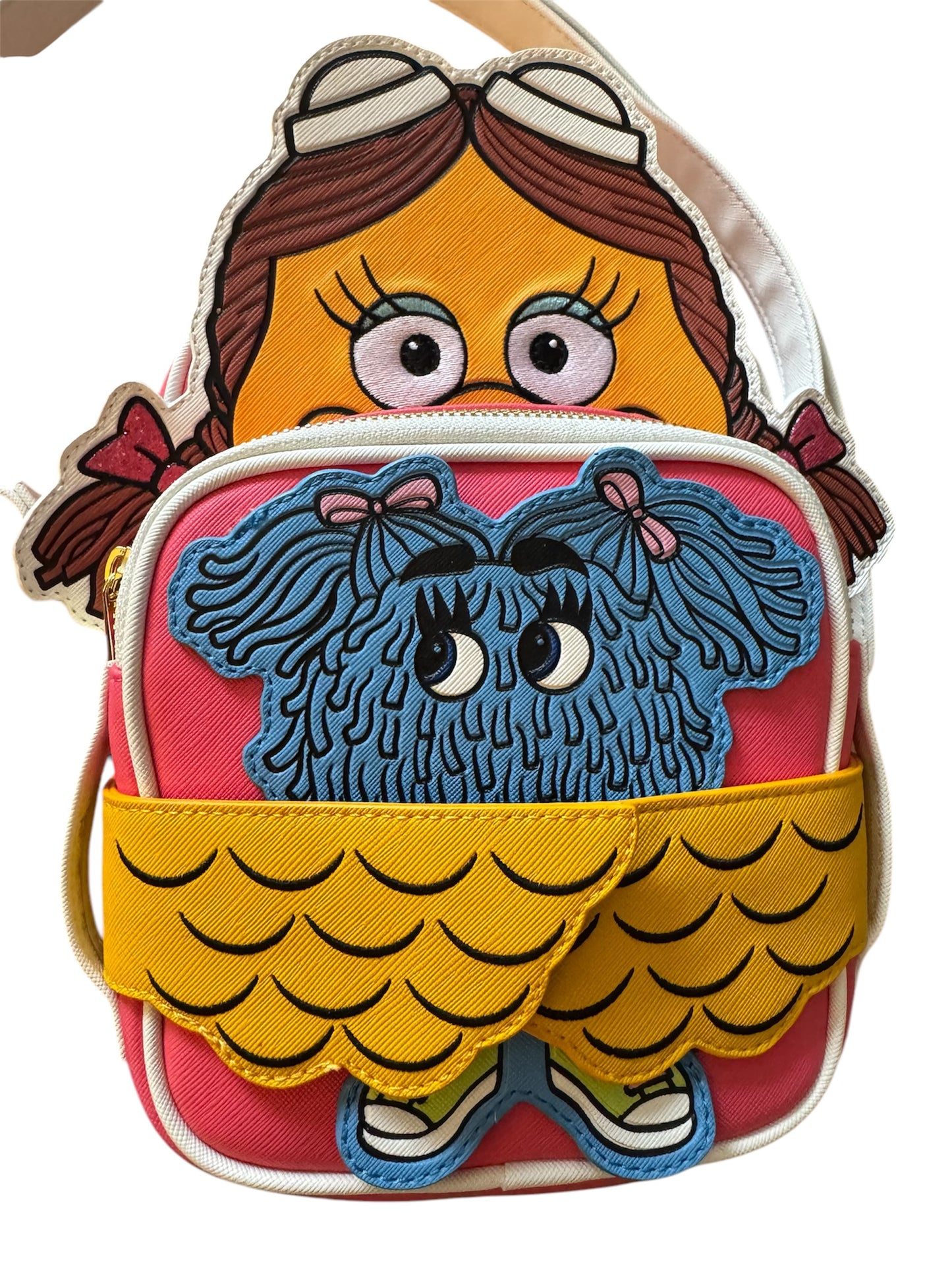 Loungefly McDonald’s Birdie the Early Bird Crossbuddies Crossbody Bag and Wallet