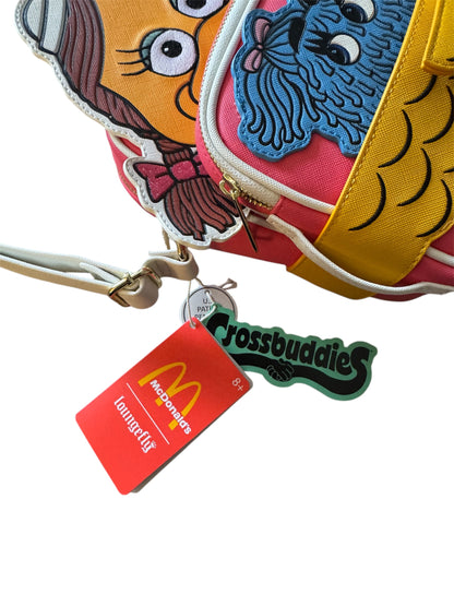 Loungefly McDonald’s Birdie the Early Bird Crossbuddies Crossbody Bag and Wallet