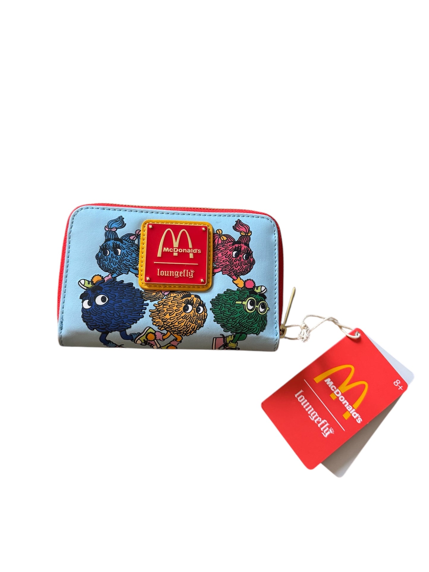 Loungefly McDonald’s Birdie the Early Bird Crossbuddies Crossbody Bag and Wallet