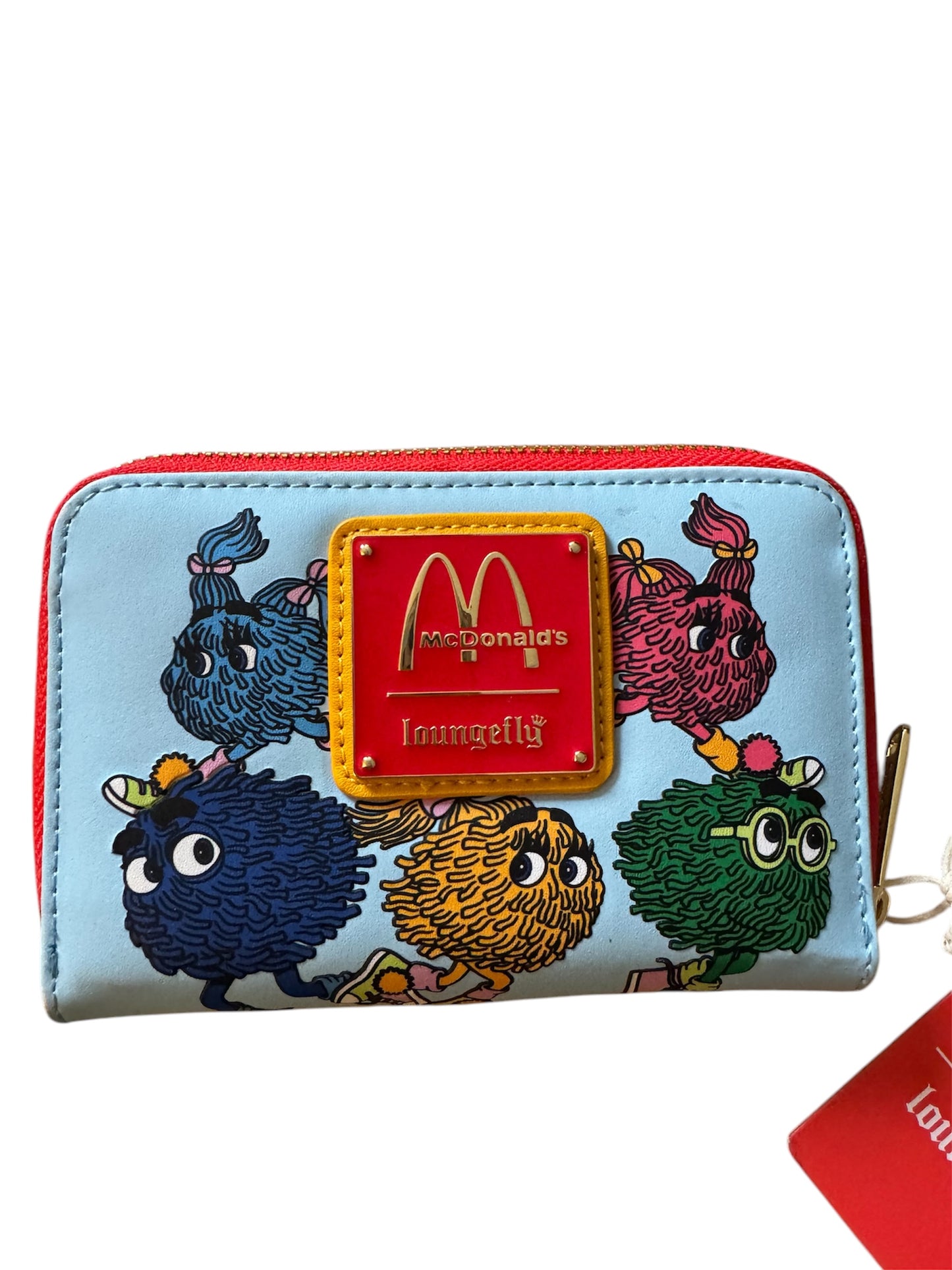 Loungefly McDonald’s Birdie the Early Bird Crossbuddies Crossbody Bag and Wallet