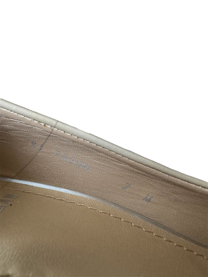 Stuart Weitzman Avignon Adobe Aniline Peep Toe Heels Leather US 7