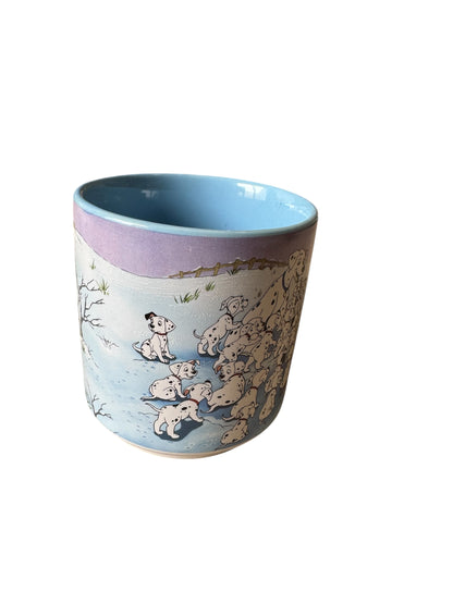 VTG '90s 101 Dalmatians + Cruella de Vil Disney Store Exclusive Coffee Mug