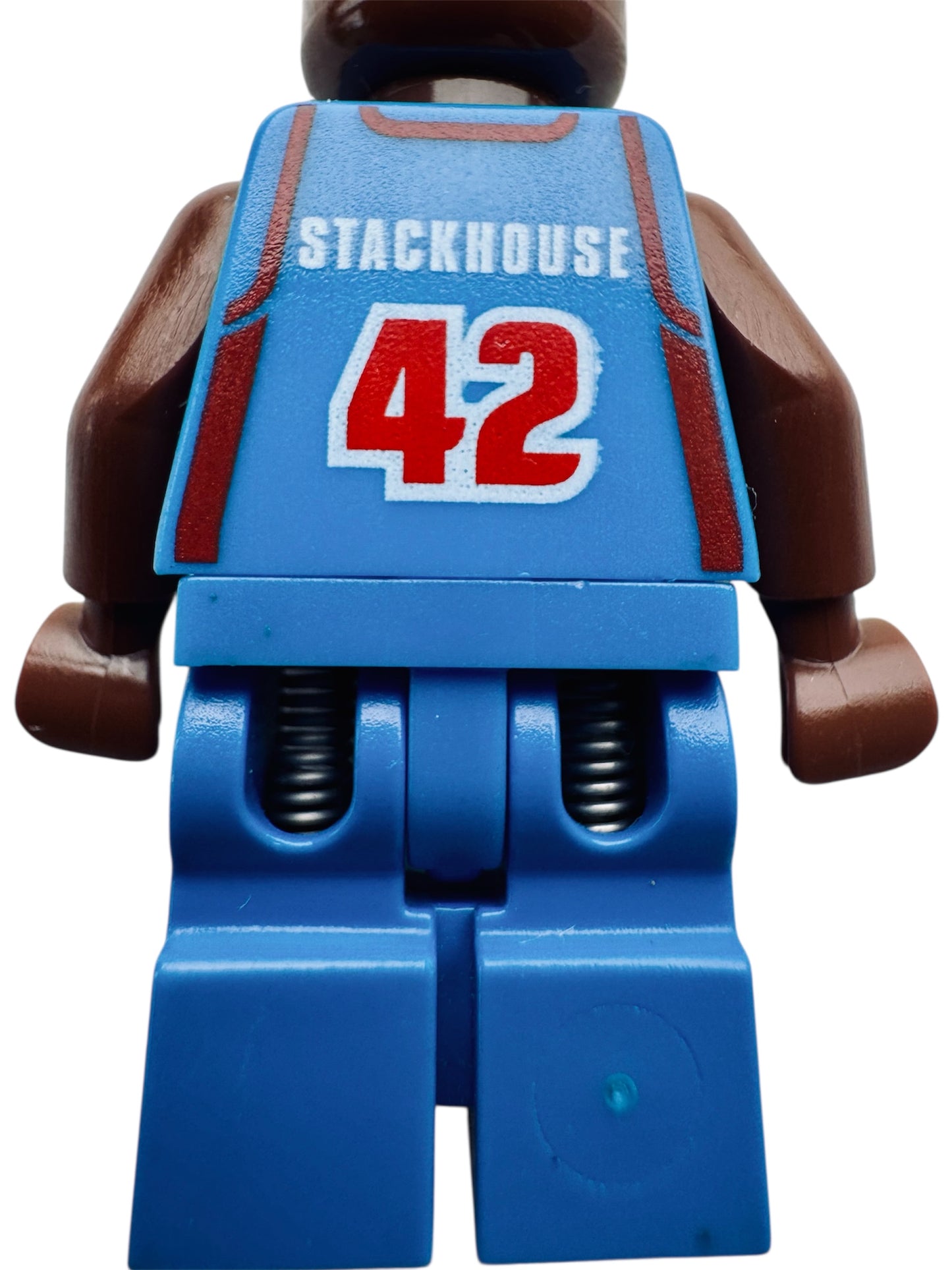 LEGO Sports Minifigure NBA Jerry Stackhouse #42 Detroit Pistons