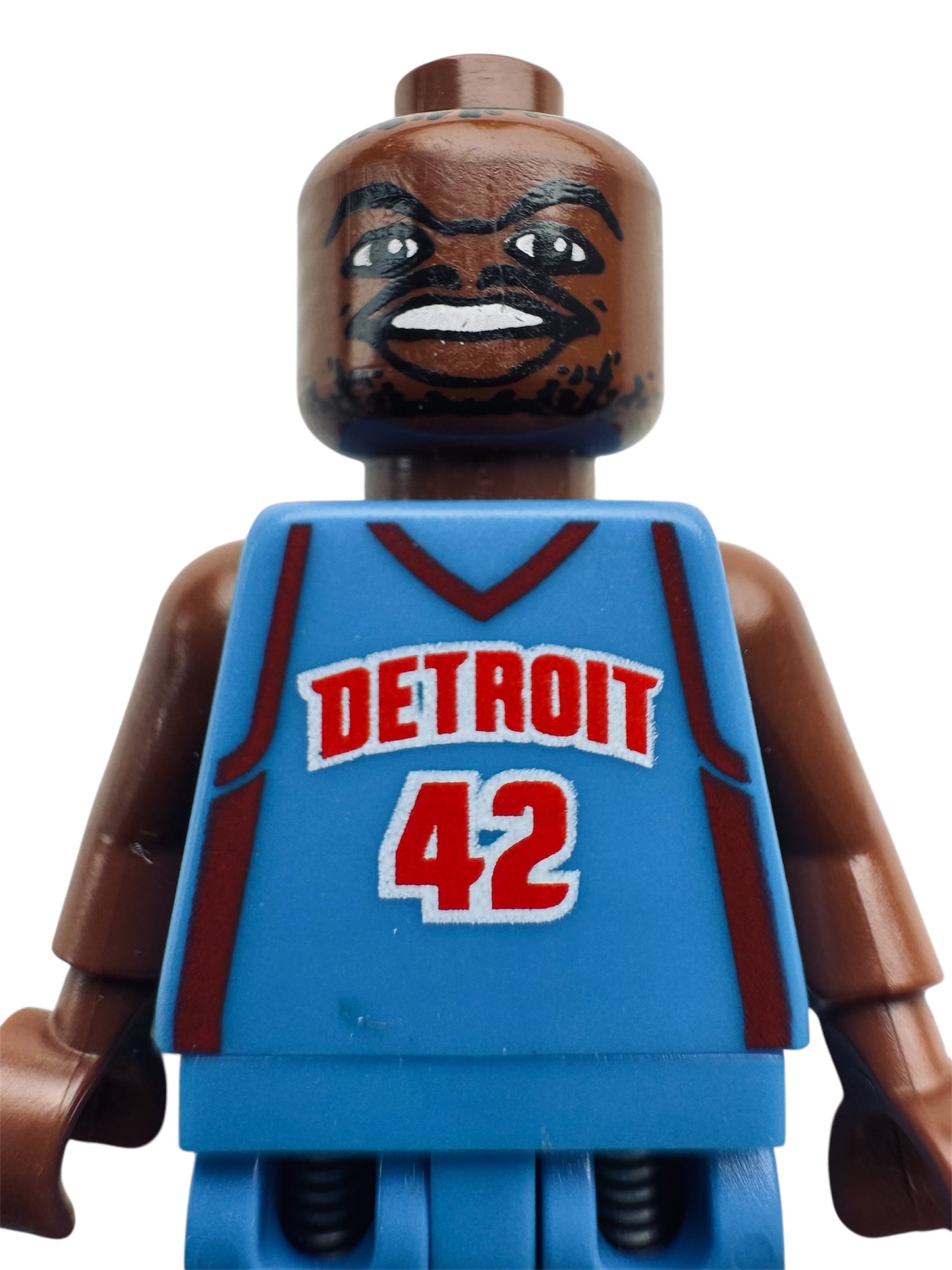 LEGO Sports Minifigure NBA Jerry Stackhouse #42 Detroit Pistons