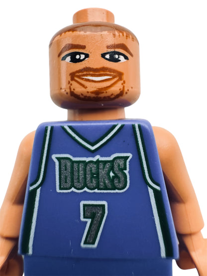 LEGO Sports Minifigure NBA Toni Kukoč #7 Milwaukee Bucks