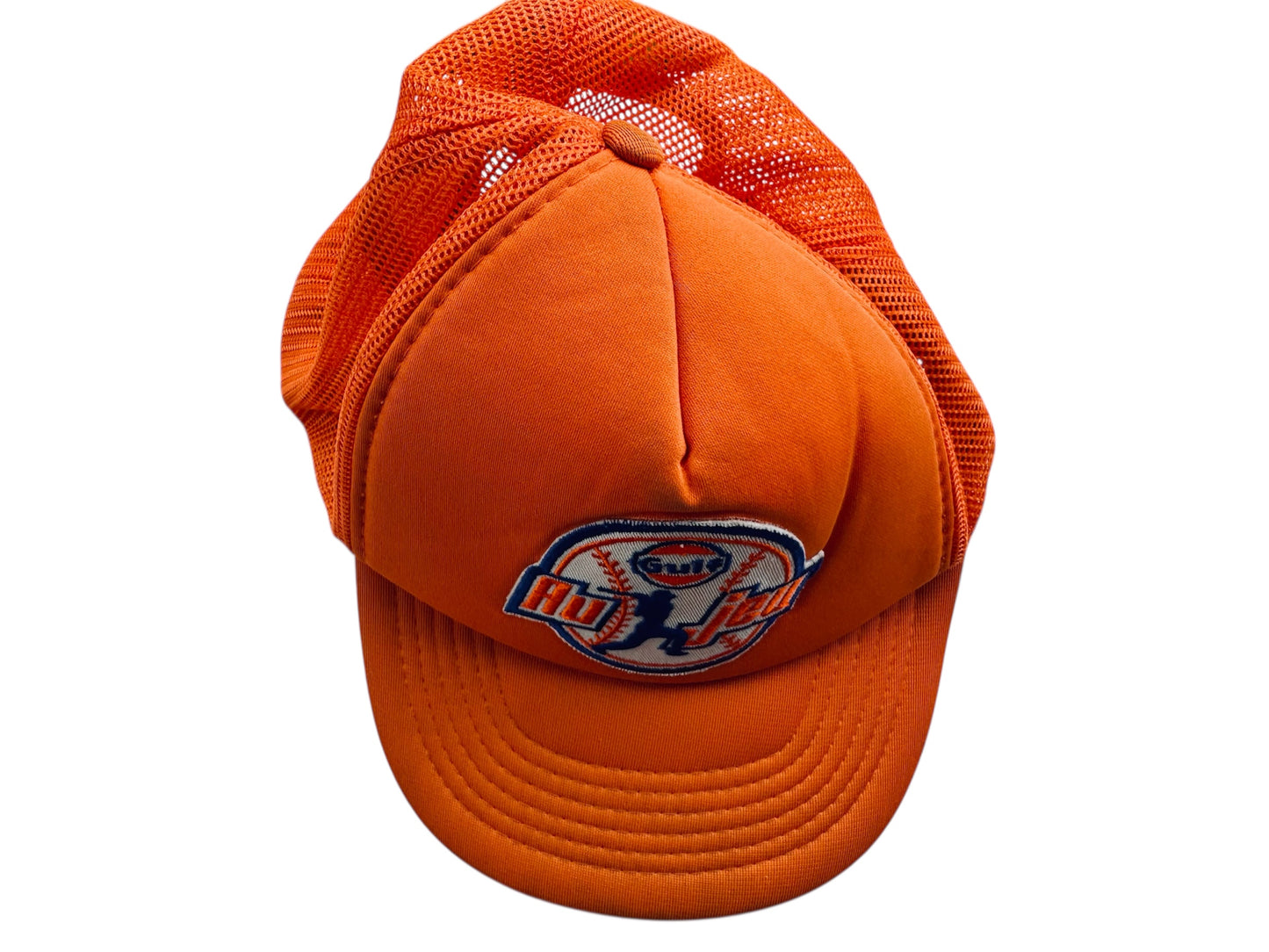 VTG Gulf Oil Au Jeu Snapback Trucker Hat Cap