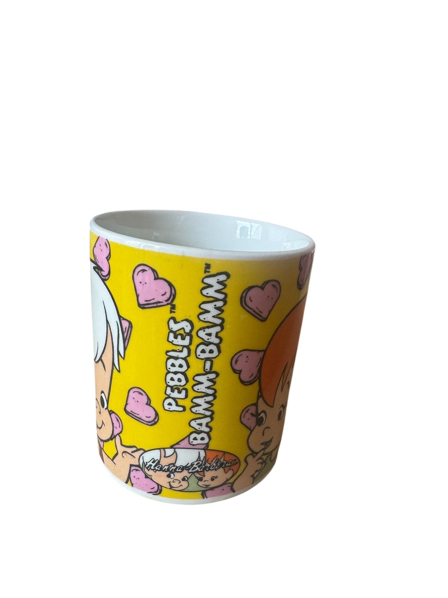 VTG ‘90s Hanna-Barbera The Flintstones Pebbles Bamm-Bamm Coffee Mug