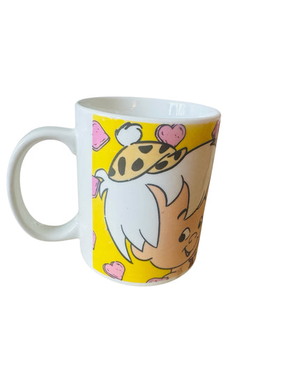 VTG ‘90s Hanna-Barbera The Flintstones Pebbles Bamm-Bamm Coffee Mug