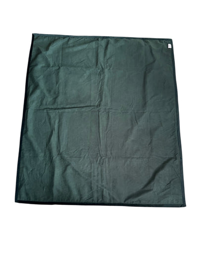 Accents de Ville Throw Quilted Velvet Green Blanket