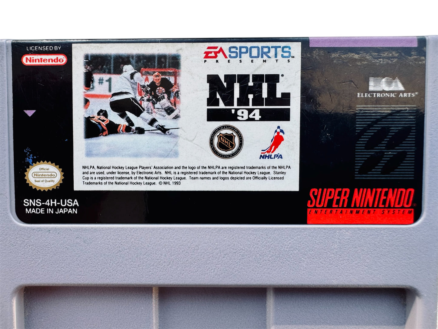 Super Nintendo SNES NHL 94 & NHL 96 Video Games Bundle