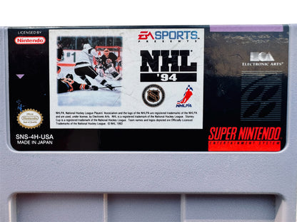 Super Nintendo SNES NHL 94 & NHL 96 Video Games Bundle