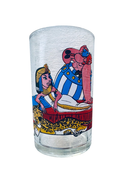 VTG Asterix & Obélix Collection Glass '68 & '84 Set of 2