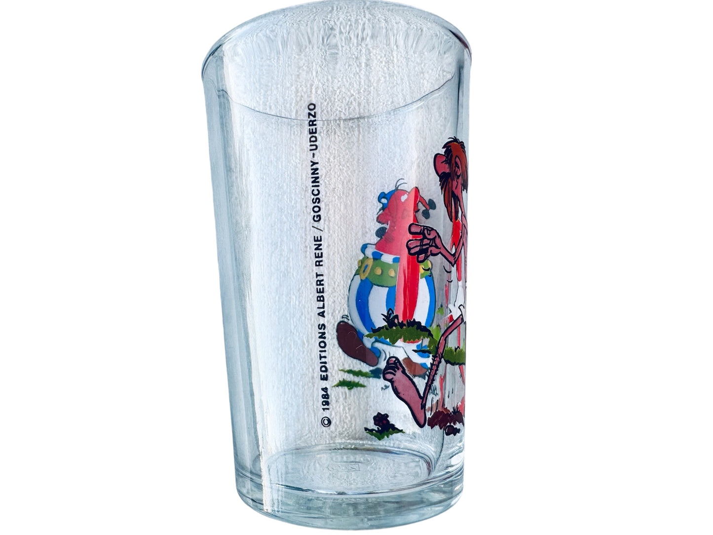 VTG Asterix & Obélix Collection Glass '68 & '84 Set of 2