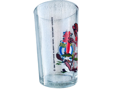 VTG Asterix & Obélix Collection Glass '68 & '84 Set of 2