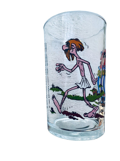 VTG Asterix & Obélix Collection Glass '68 & '84 Set of 2