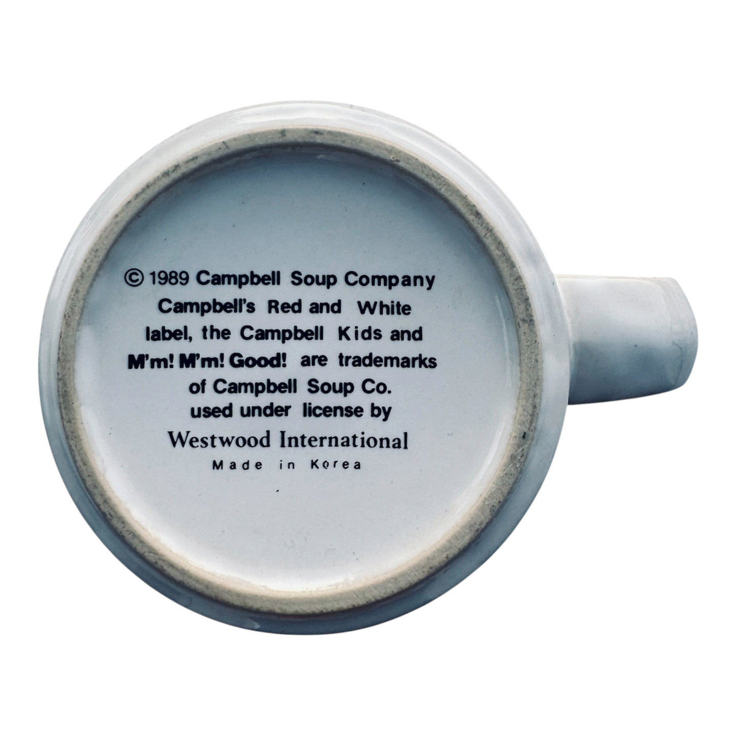 VTG 1989 Campbell’s Soup Kids M'm! M'm! Good! Retro Ceramic Mug