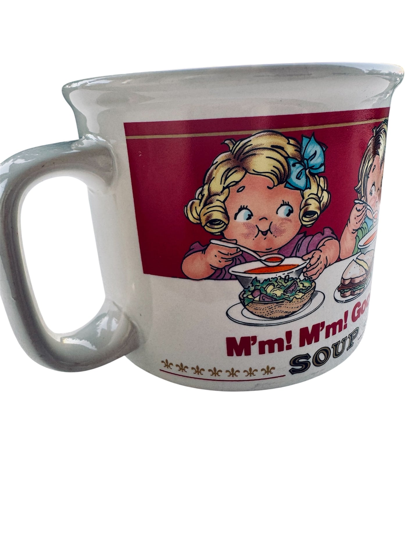 VTG '89 Campbell’s M'm! M'm! Good! Soup Cup Mug