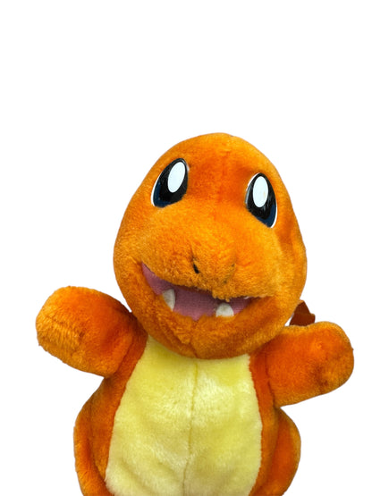 VTG ‘90s Rare Nintendo Official Pokémon Charmander Plush Zipper Backpack