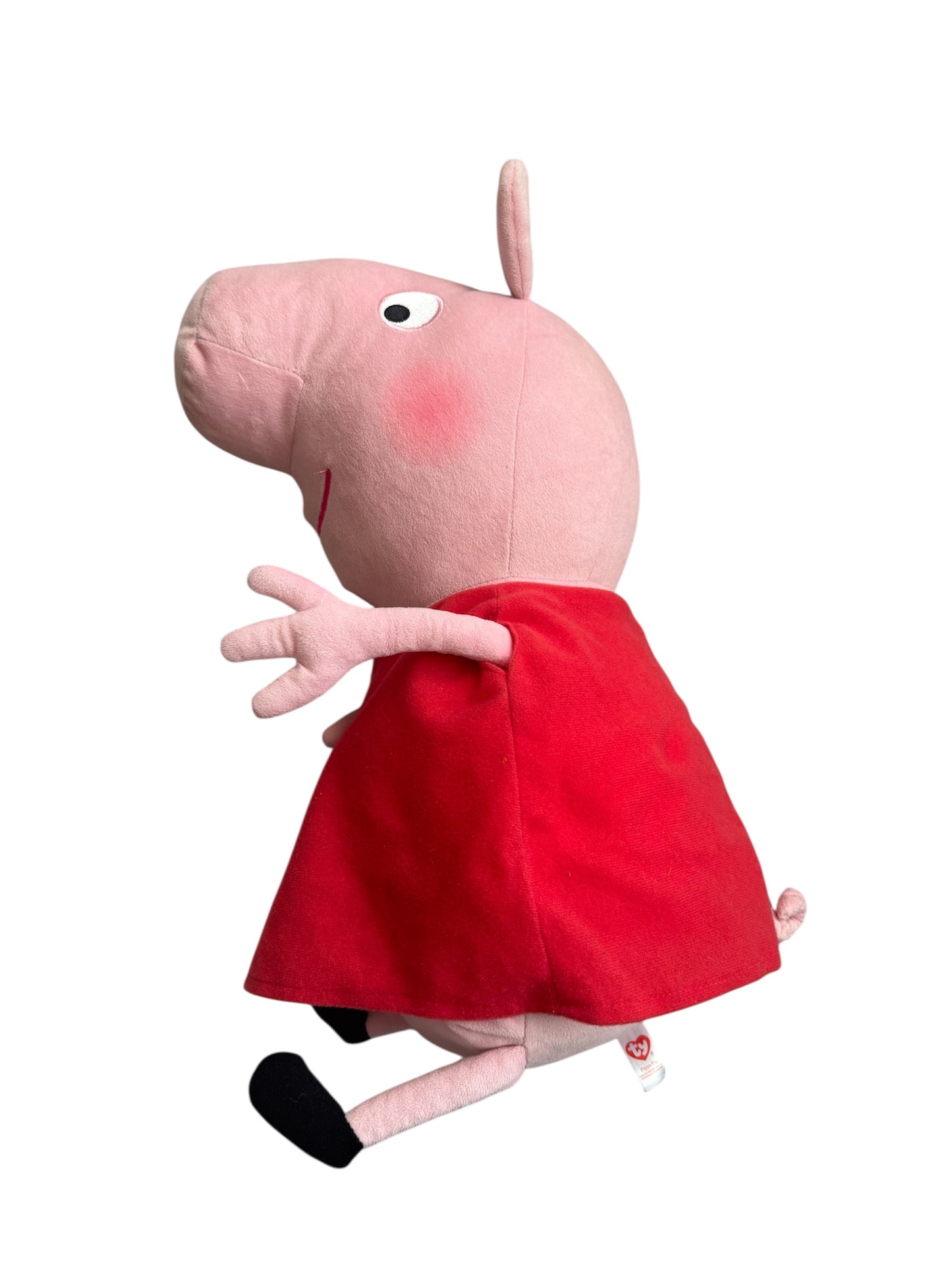 Ty Peppa Pig Holding Danny Dog Large Stuffed Animal Toy 20"