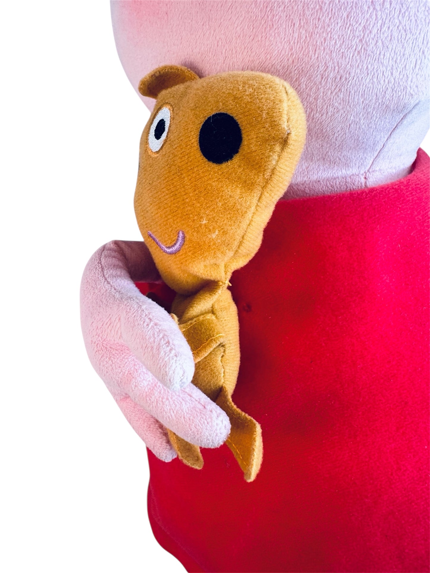 Ty Peppa Pig Holding Danny Dog Large Stuffed Animal Toy 20"