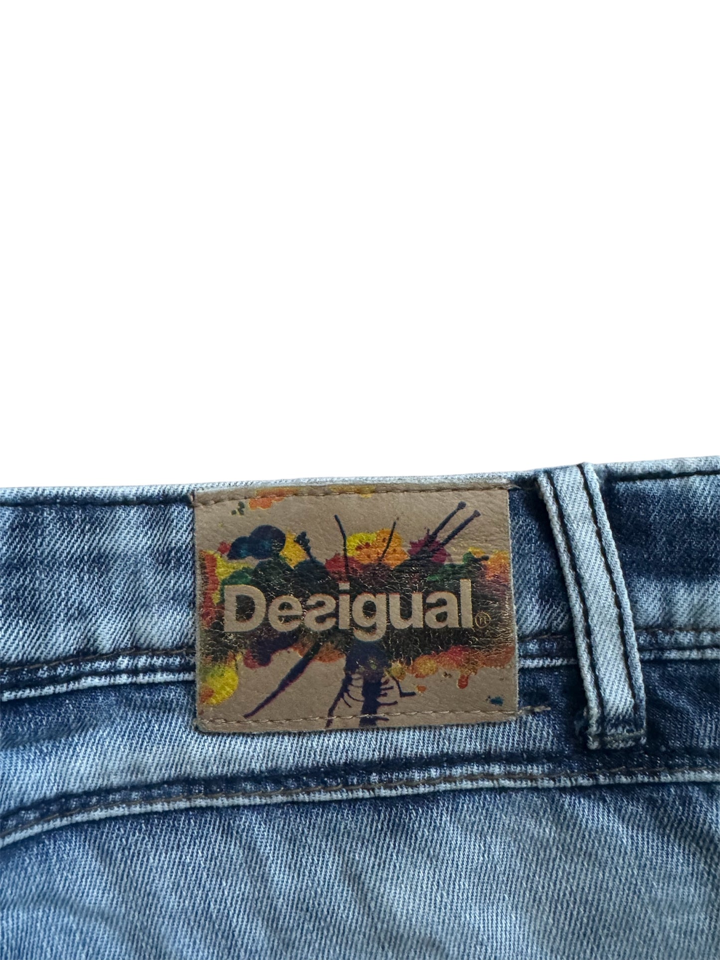 Desigual Classic Straight Fit Women's Jeans Size: EU 38