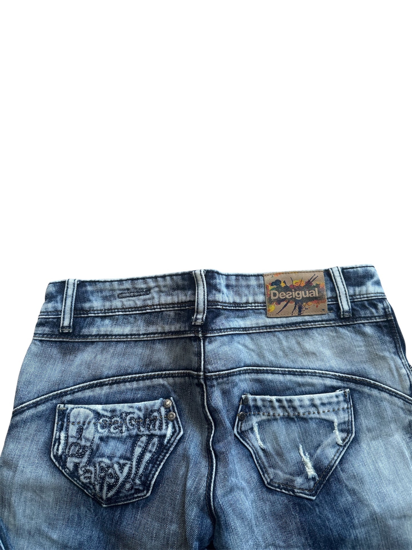 Desigual Classic Straight Fit Women's Jeans Size: EU 38