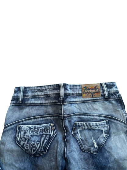 Desigual Classic Straight Fit Women's Jeans Size: EU 38
