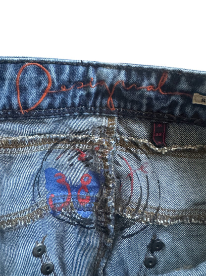 Desigual Classic Straight Fit Women's Jeans Size: EU 38