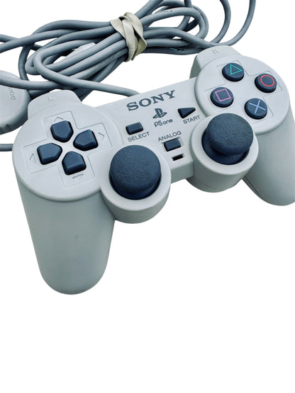 Sony PlayStation 1 PSone Analog Controller Gray Genuine SCPH-110