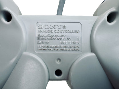 Sony PlayStation 1 PSone Analog Controller Gray Genuine SCPH-110