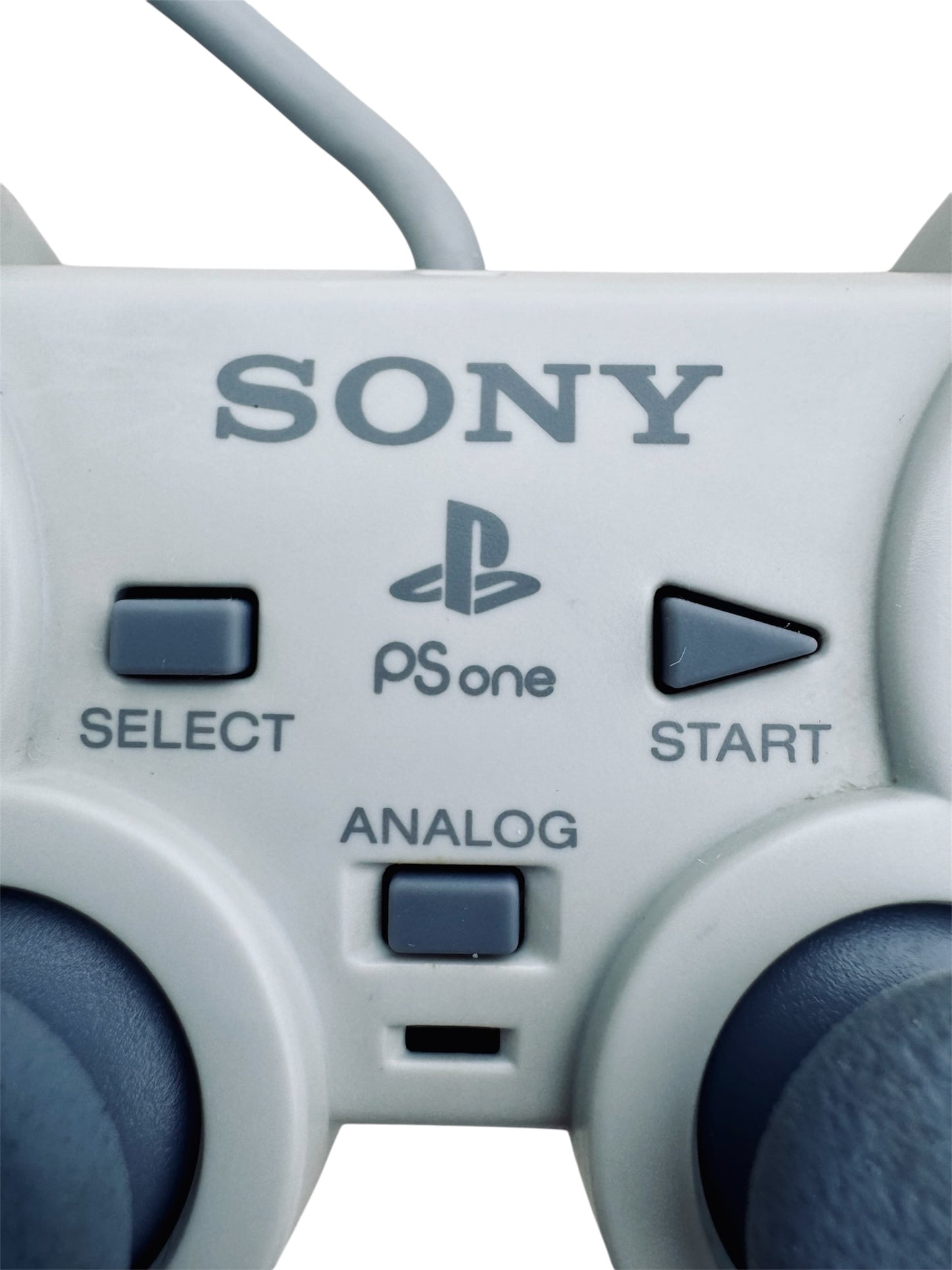 Sony PlayStation 1 PSone Analog Controller Gray Genuine SCPH-110