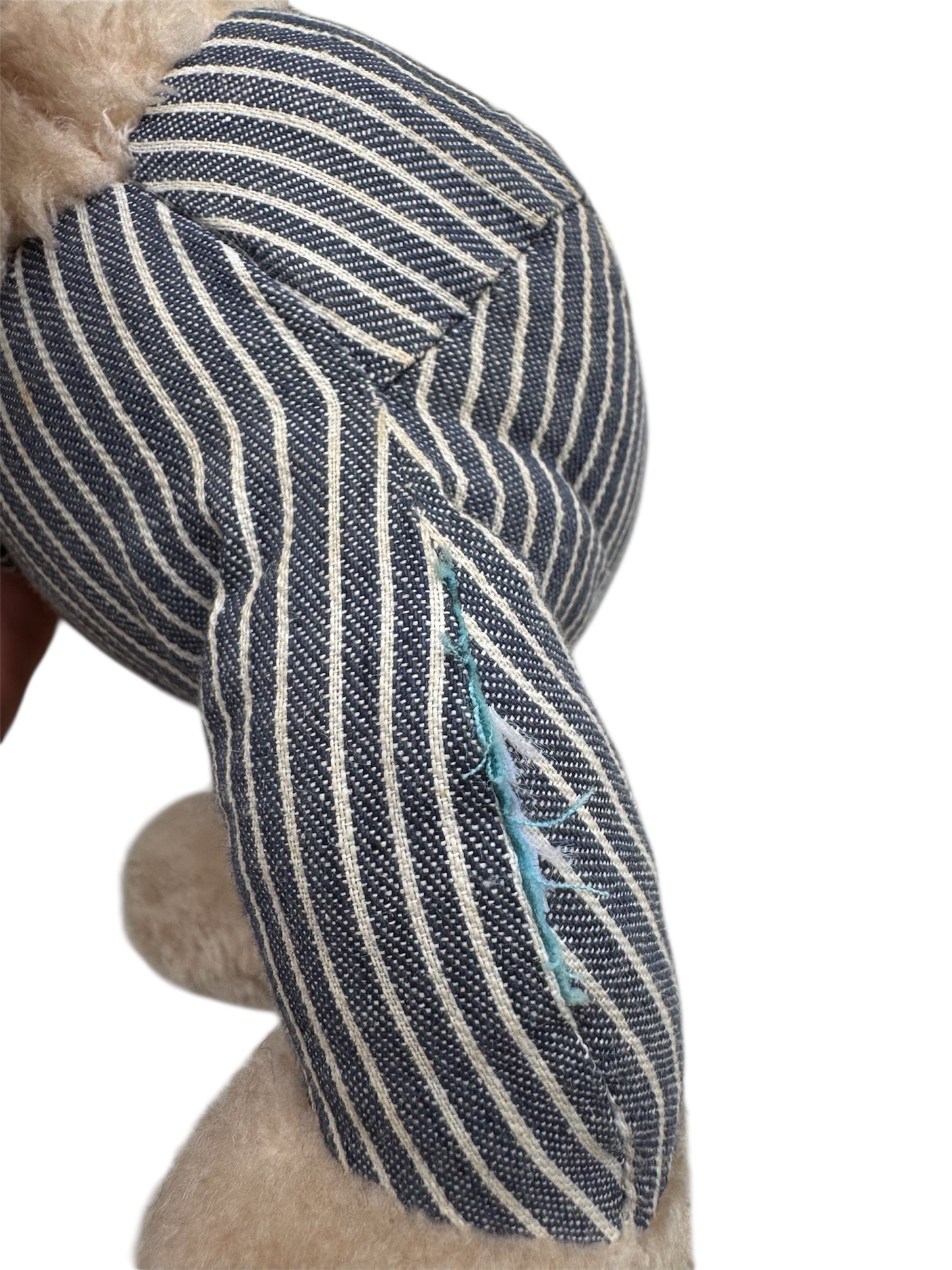 VTG 1970 Knickerbocker Conductor Bunny Rabbit Stuffed Animal Toy 13"