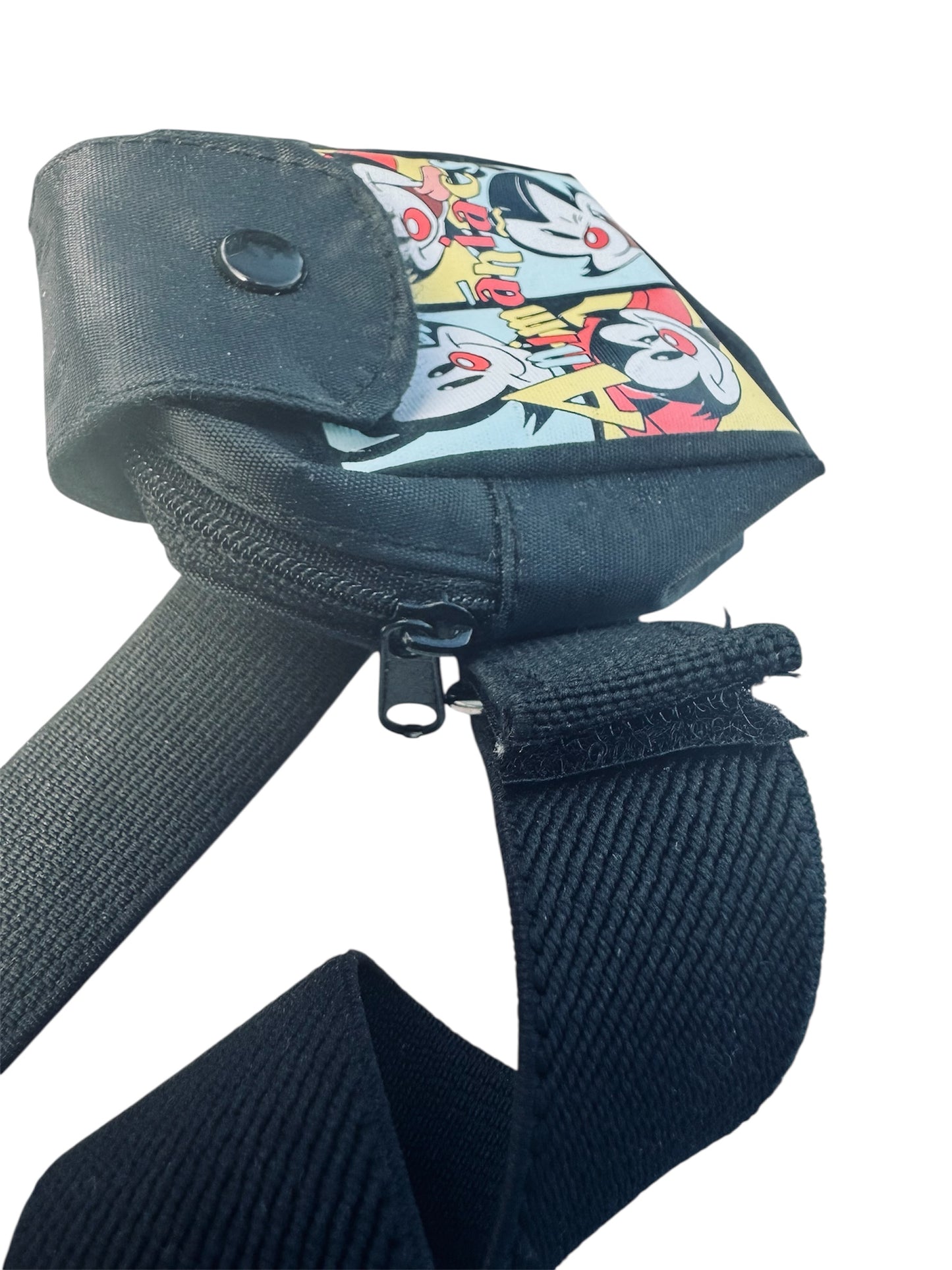 Animaniacs 1997 Kids Coin Hook & Loop Closure Strap Purse