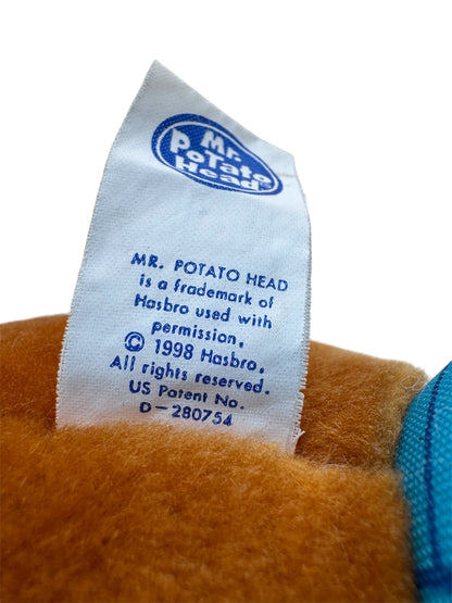 VTG 1998 Nanco Hasbro Mr. Potato Head Plush Toy With Glasses