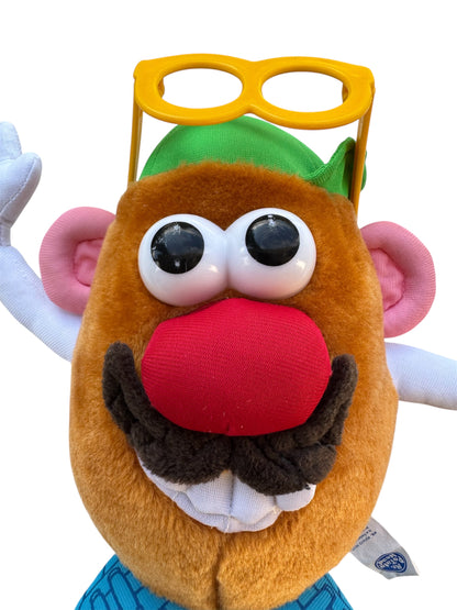 VTG 1998 Nanco Hasbro Mr. Potato Head Plush Toy With Glasses