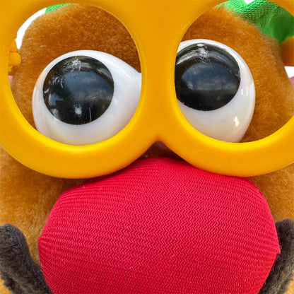 VTG 1998 Nanco Hasbro Mr. Potato Head Plush Toy With Glasses